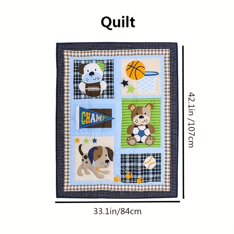 CARTOON BABY BEDDING SET