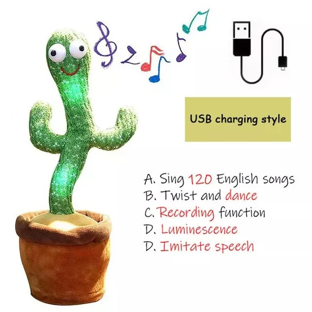 DANCING CACTUS EDUCATIONAL and musical toy