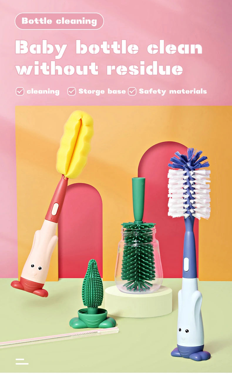BABY SILICONE BOTTLE BRUSH