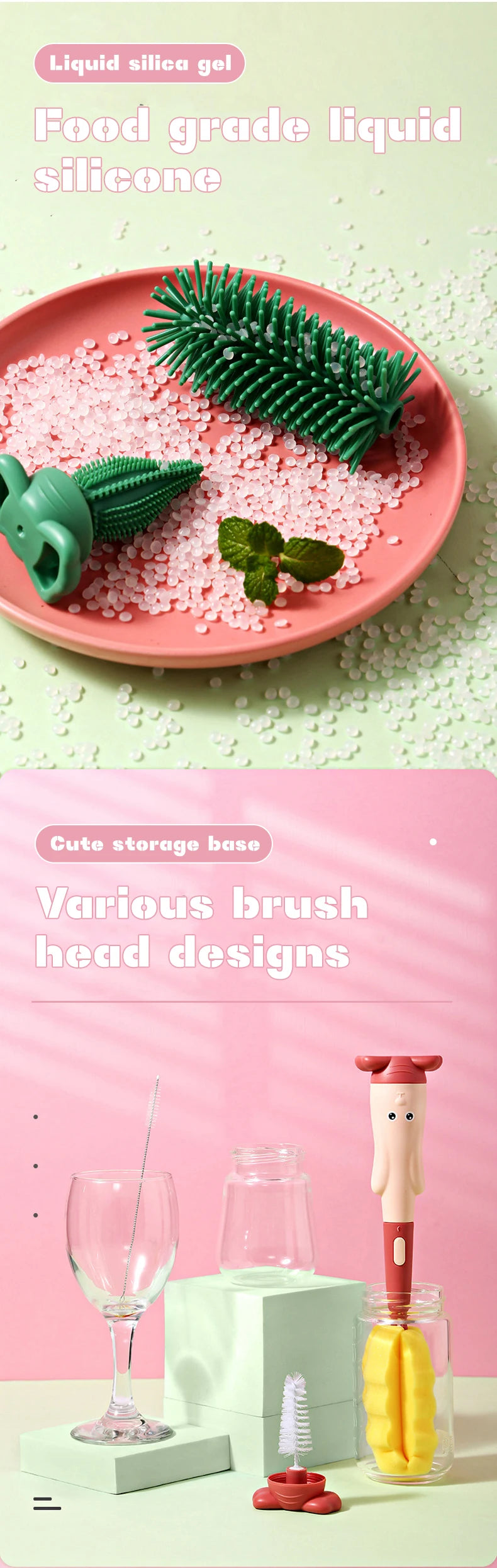 BABY SILICONE BOTTLE BRUSH