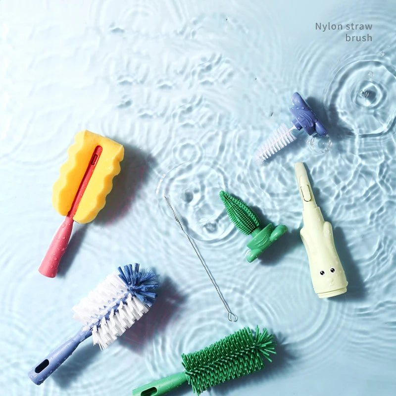 BABY SILICONE BOTTLE BRUSH