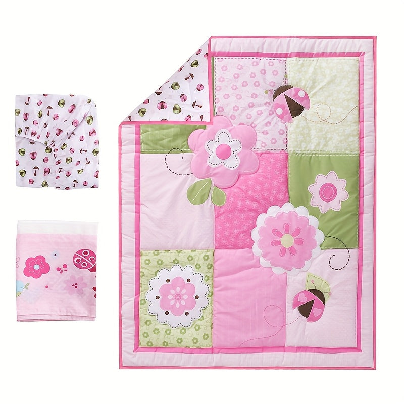 BEDDING BABY GIRLS' SPRING FLOWERS