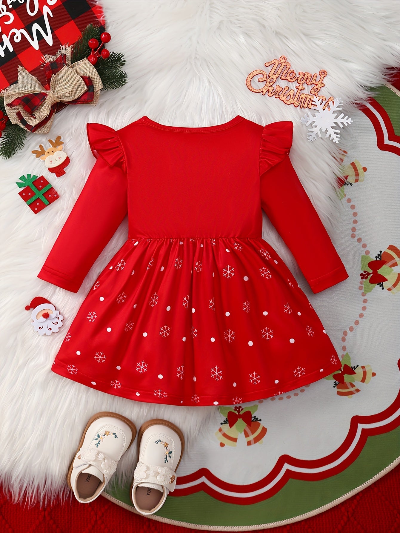 Dress Christmas Baby Girl's