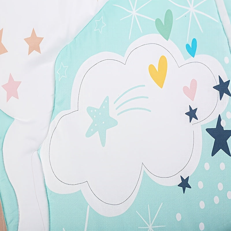 4 PIECES BABY BEDDING