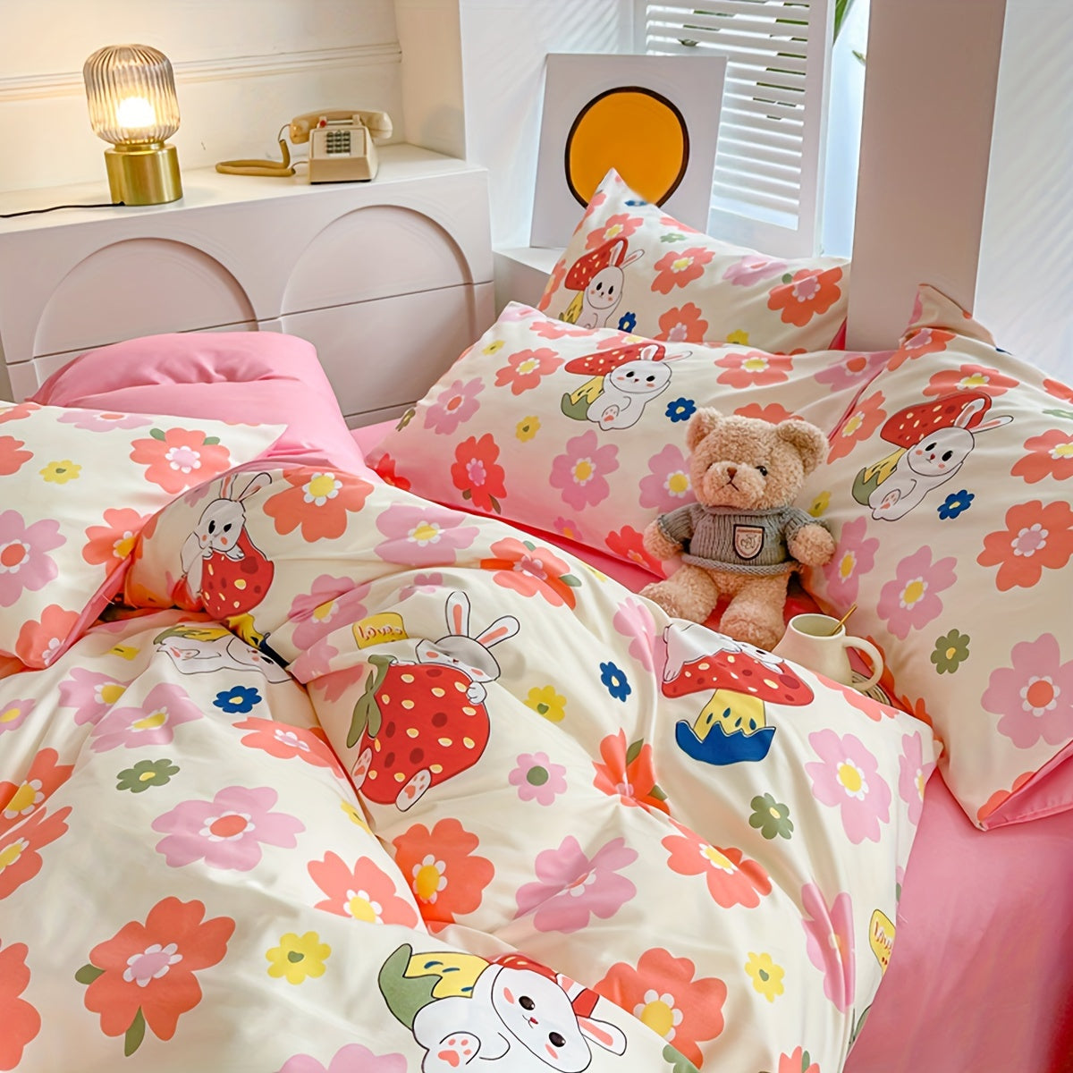 3-PIECES  BEDDING SET
