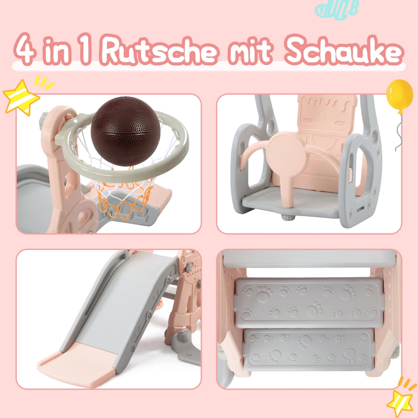 SLIDE SET 4 IN 1 PLAYGROUND