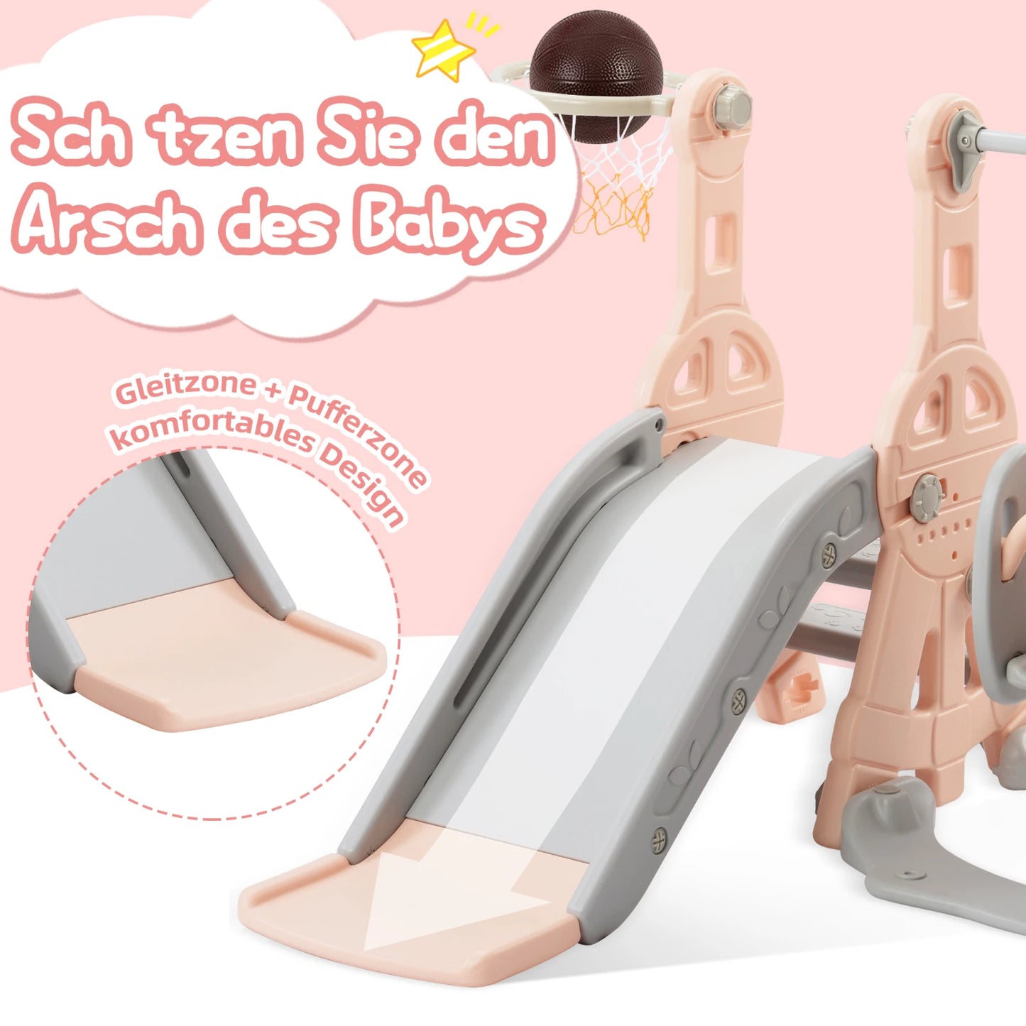 SLIDE SET 4 IN 1 PLAYGROUND