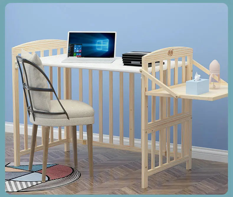 BIG BED SOLID WOOD FOR BABY