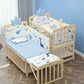 BIG BED SOLID WOOD FOR BABY