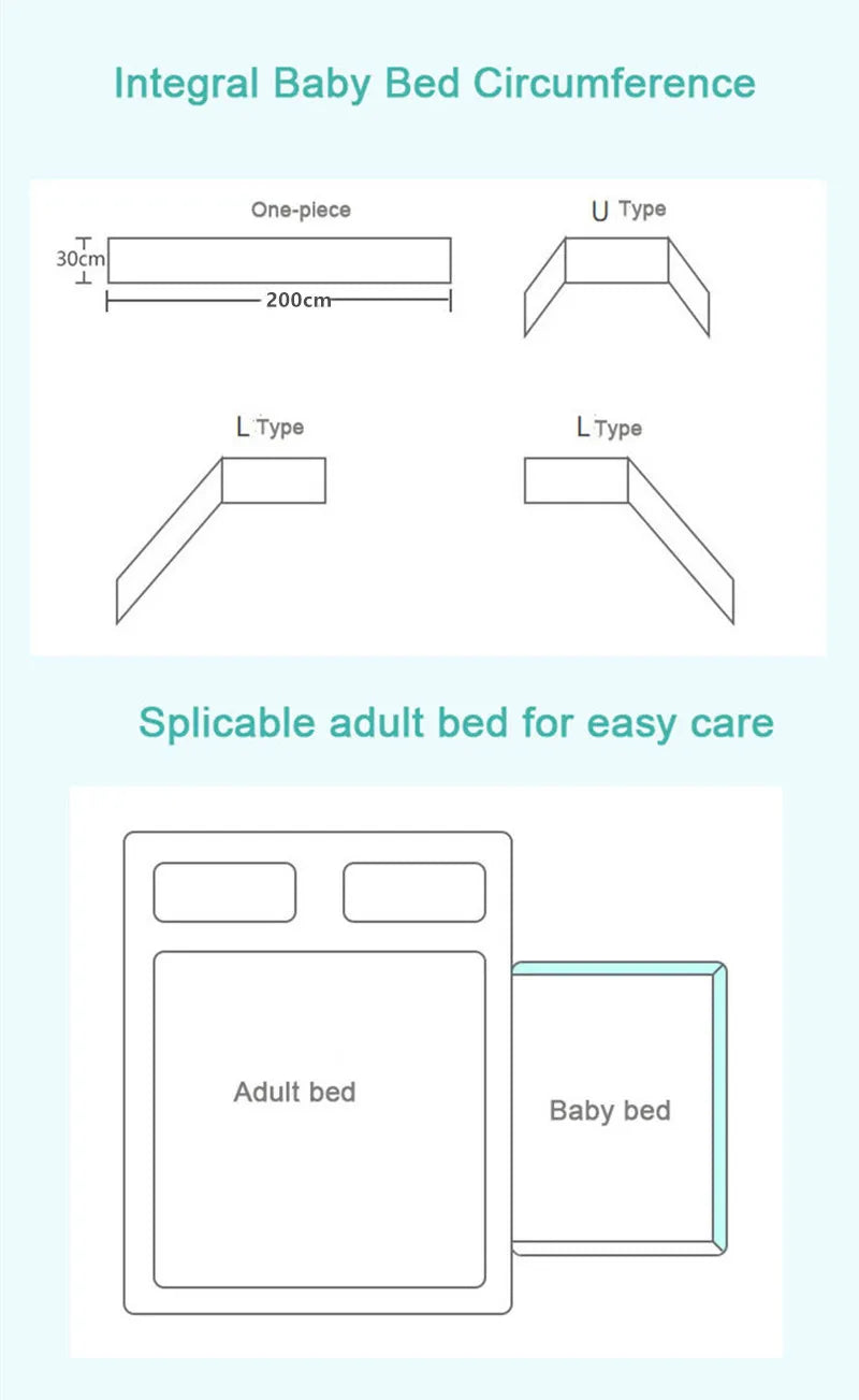 BABY BED BUMPER ONE PIÈCE