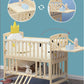 BIG BED SOLID WOOD FOR BABY