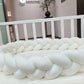 BABY BRAIDED KNOT CRIB  BUMPER
