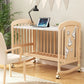 SOLID WOOD BABY BED, MULTIFUNCTIONAL ROCKING BED