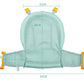 Baby Bath Seat Support Mat Foldable Baby Bath Tub Pad Chair Newborn Bathtub Pillow Infant Anti-Slip Soft Comfort Body Cushion