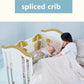 SOLID WOOD BABY CRIB FOR NEWBORN