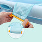 Baby Bath Seat Support Mat Foldable Baby Bath Tub Pad Chair Newborn Bathtub Pillow Infant Anti-Slip Soft Comfort Body Cushion