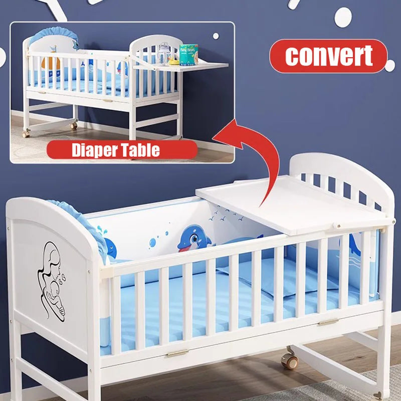 BABY BEDDDING SET 4-IN-1