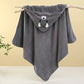 HOODED BABY BATH TOWEL