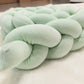 BABY BRAIDED KNOT CRIB  BUMPER