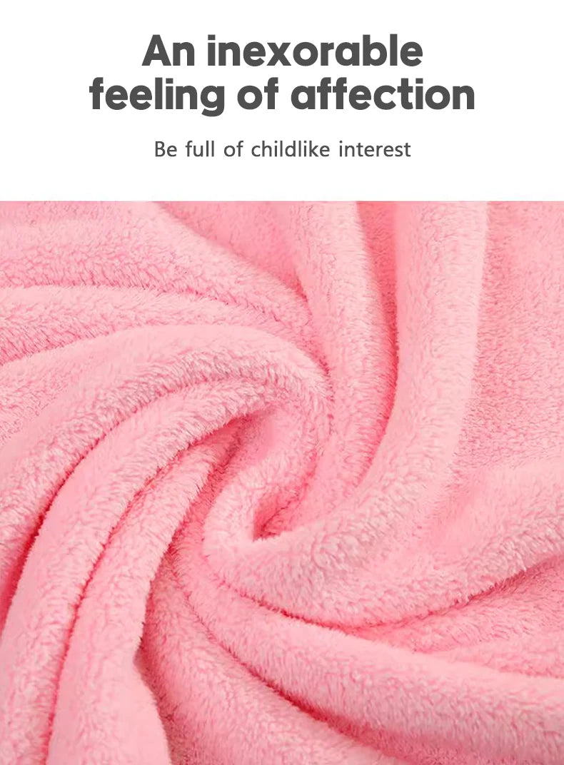 HOODED BABY BATH TOWEL