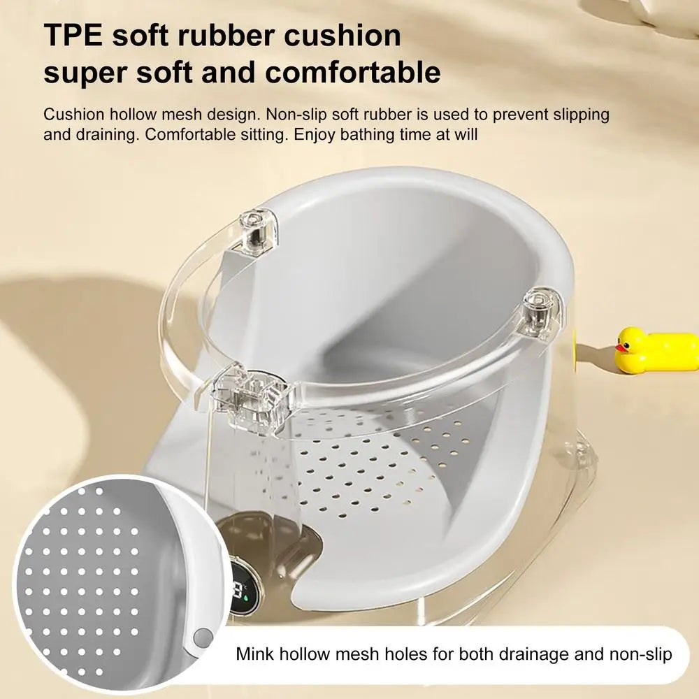 Baby Bath Seat with Temperature Sensor | The Baby Area