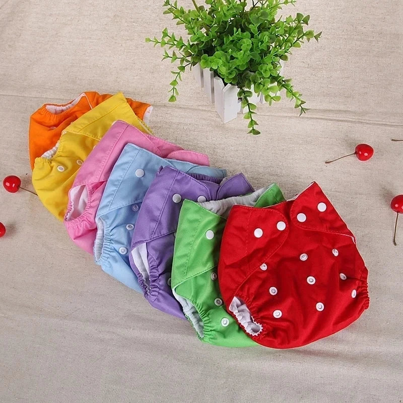 WASHABLE REUSABLE BABY DIAPERS