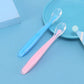 2-PCES BABY SILICONE SPOON