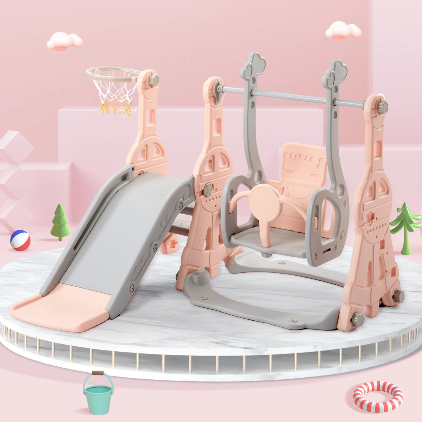 SLIDE SET 4 IN 1 PLAYGROUND