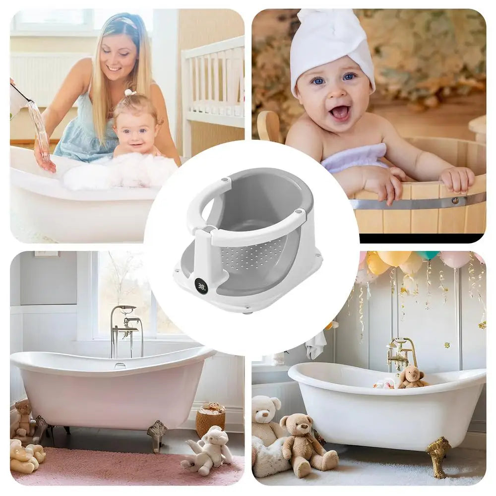 Baby Bath Seat with Temperature Sensor | The Baby Area