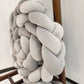BABY BRAIDED KNOT CRIB  BUMPER