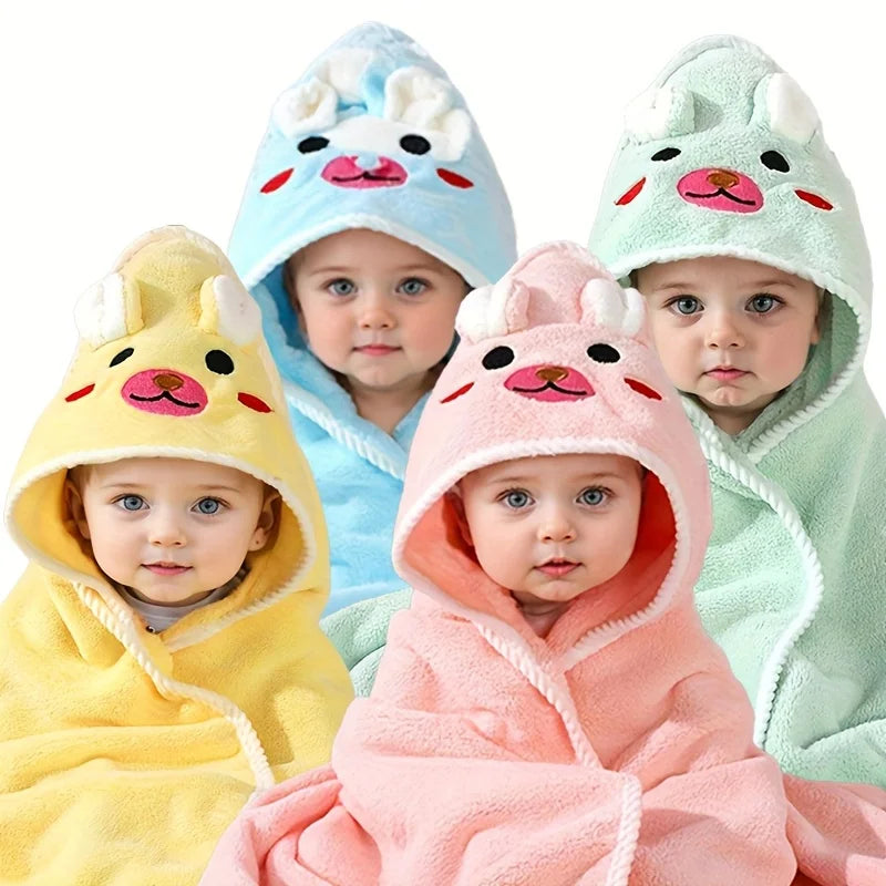 BABY HOODED BATH TOWEL