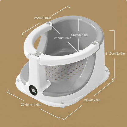 Baby Bath Seat with Temperature Sensor | The Baby Area