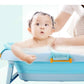 Baby Bath Seat Support Mat Foldable Baby Bath Tub Pad Chair Newborn Bathtub Pillow Infant Anti-Slip Soft Comfort Body Cushion
