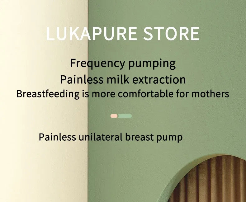 ELECTRIC AND PORTABLE BREAST PUMP