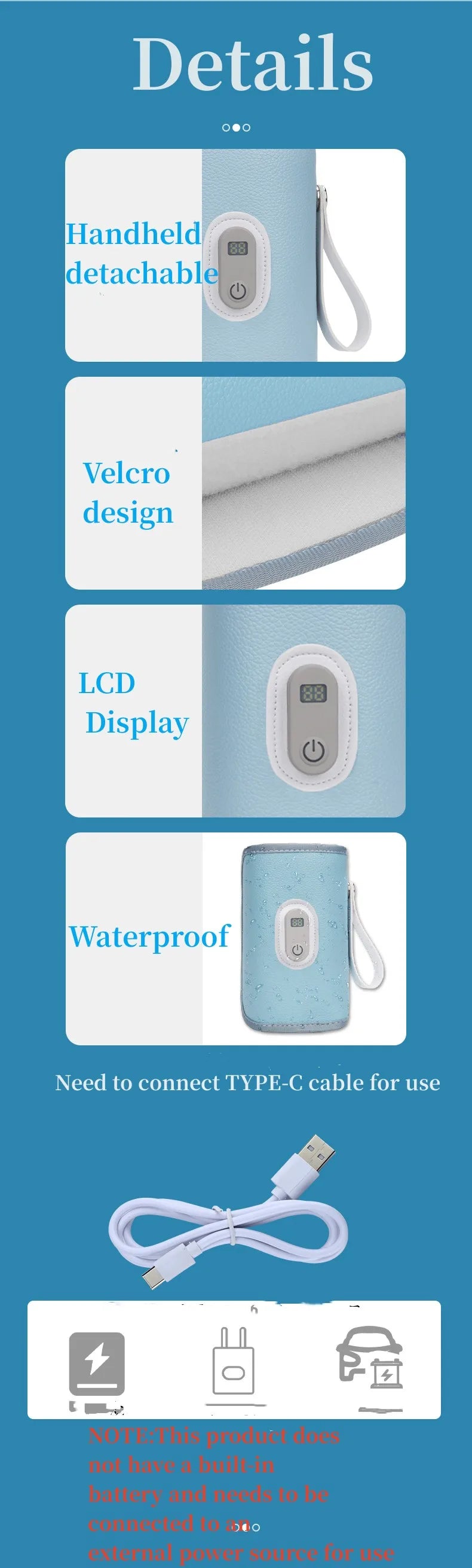 MUSICAL BOTTLE WARMER