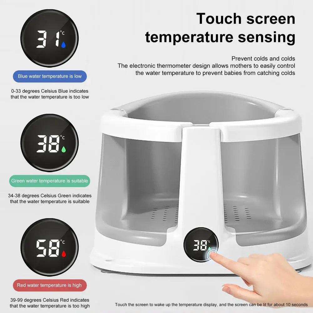 Baby Bath Seat with Temperature Sensor | The Baby Area