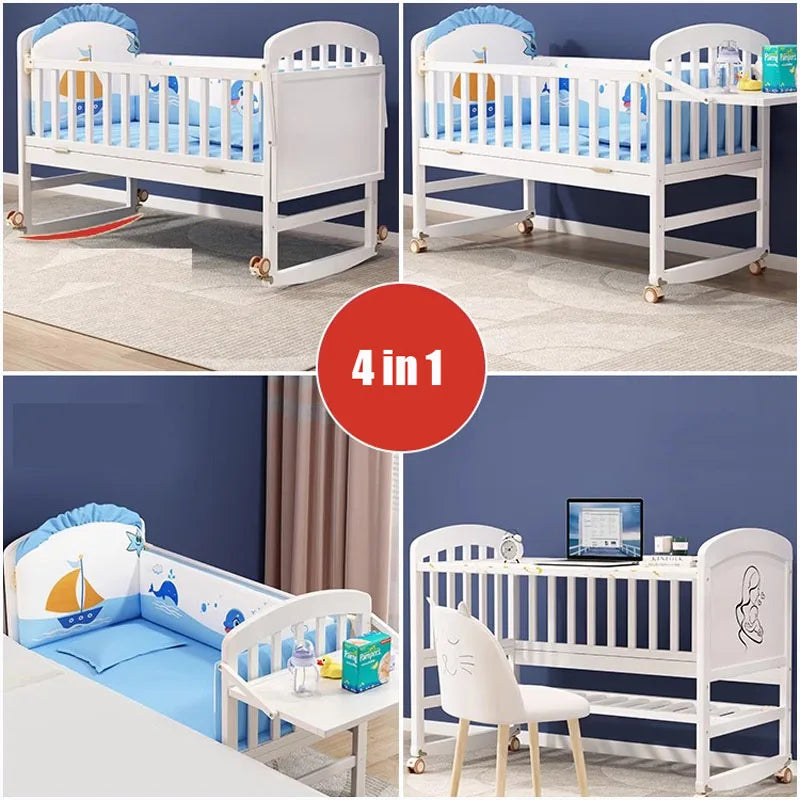 BABY BEDDDING SET 4-IN-1