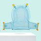 Baby Bath Seat Support Mat Foldable Baby Bath Tub Pad Chair Newborn Bathtub Pillow Infant Anti-Slip Soft Comfort Body Cushion