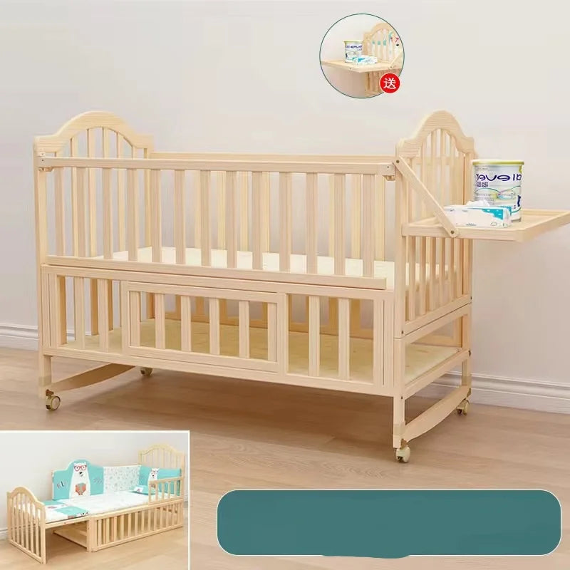 BIG BED SOLID WOOD FOR BABY