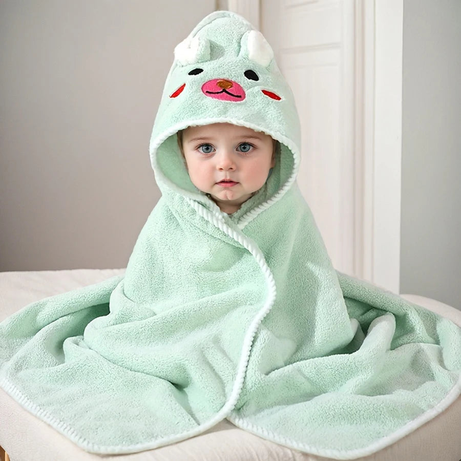 BABY HOODED BATH TOWEL
