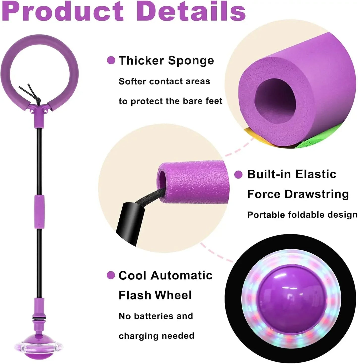 FLASH JUMPING BALL FOR KIDS