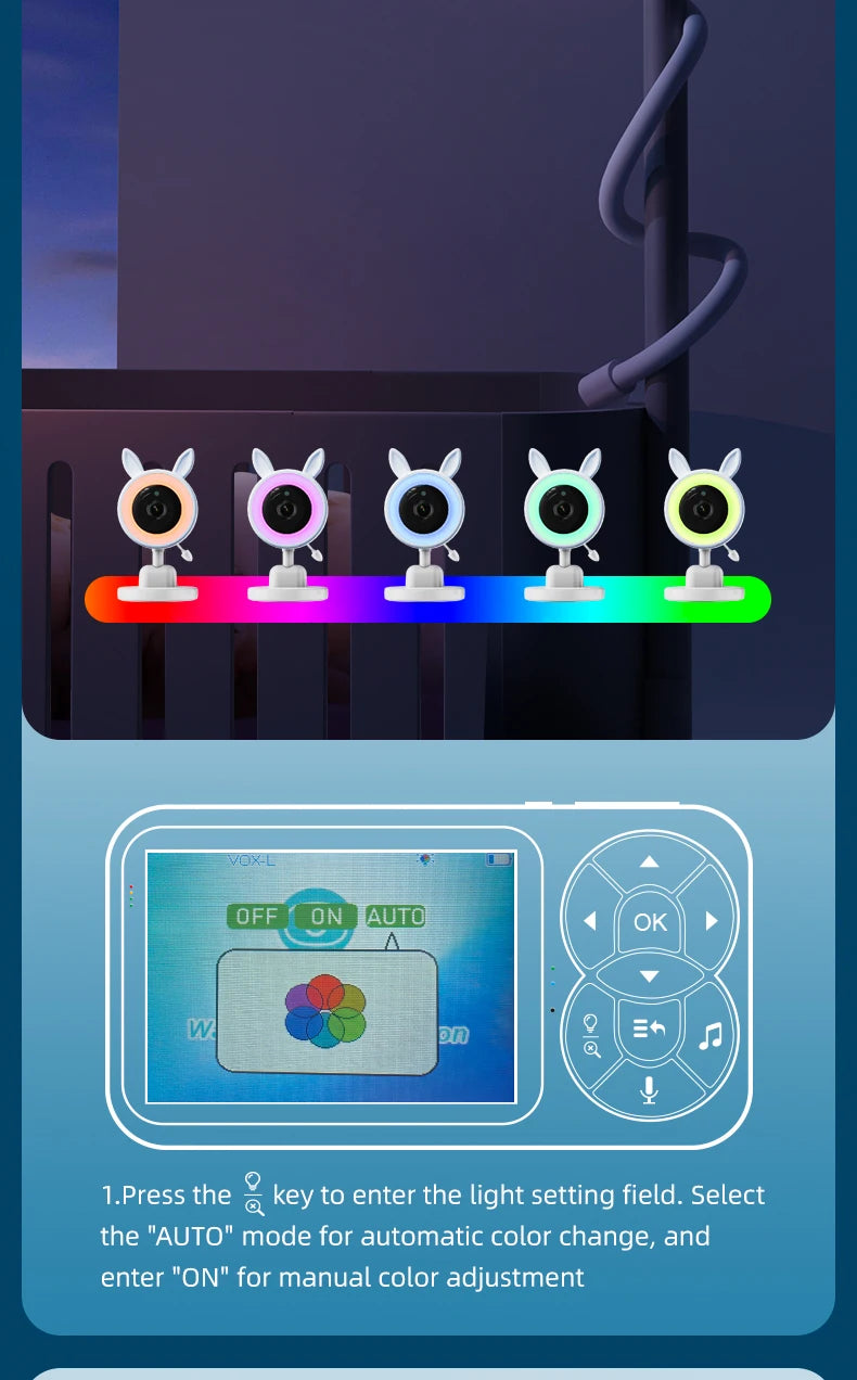 NIGHT LIGHT WITH MUSIC FOR BABY