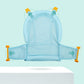 Baby Bath Seat Support Mat Foldable Baby Bath Tub Pad Chair Newborn Bathtub Pillow Infant Anti-Slip Soft Comfort Body Cushion