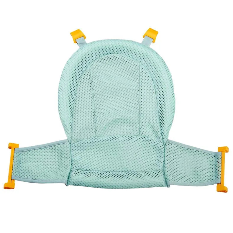 Baby Bath Seat Support Mat Foldable Baby Bath Tub Pad Chair Newborn Bathtub Pillow Infant Anti-Slip Soft Comfort Body Cushion