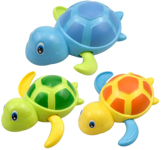 Baby Bath Toys, Clockwork Turtle For Toddlers Boys Girls, Wind Up Bath Toy, Water Toys Swimming Turtle, Random delivery