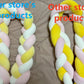 BABY BRAIDED KNOT CRIB  BUMPER