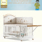 SOLID WOOD BABY CRIB FOR NEWBORN