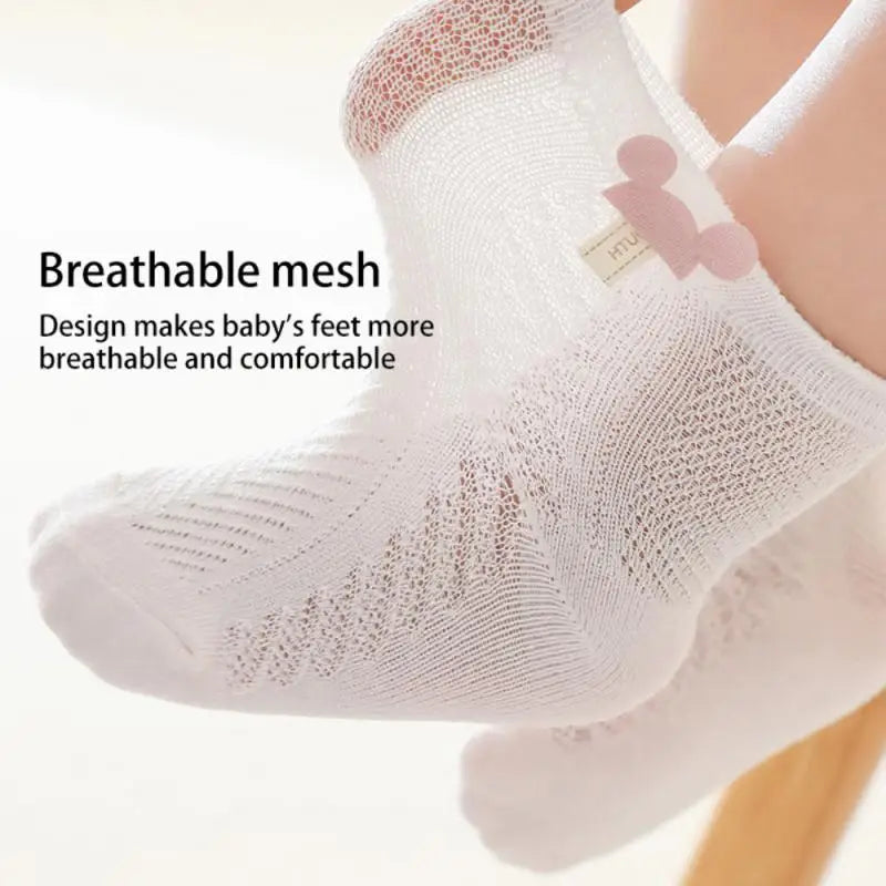 Breathable Socks Suitable For Newborns Durable Newborn Socks For Hot Weather Trendy Baby Socks Cute Socks Newborn Socks