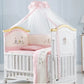 SOLID WOOD BABY CRIB FOR NEWBORN