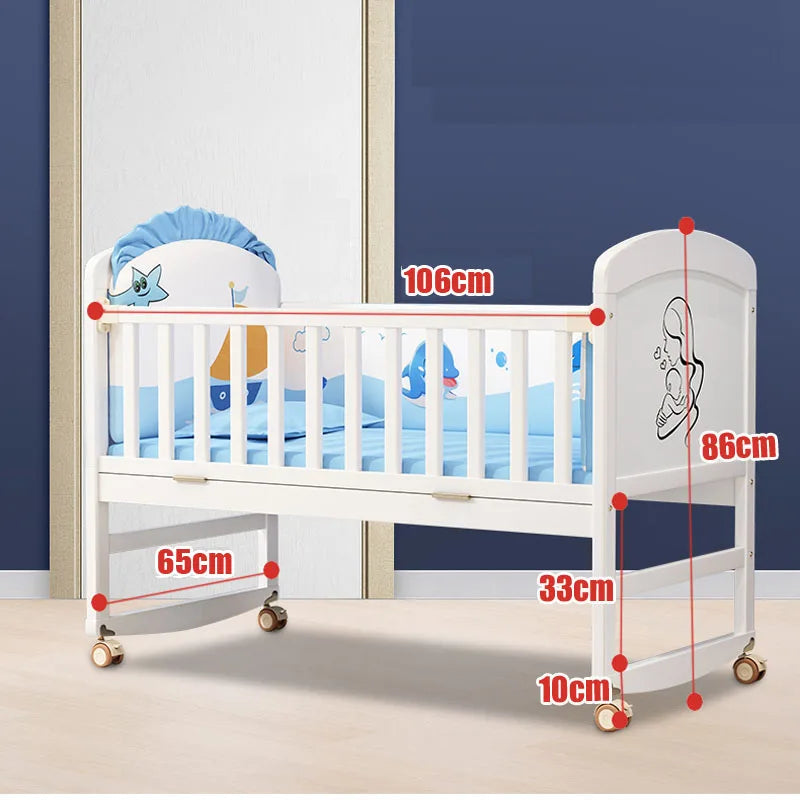 BABY BEDDDING SET 4-IN-1